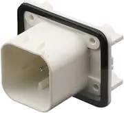 ECU Controller Connector Sealed Waterproof Connector 8-core 776280-2 Snowy ( Size : 10 Sets )