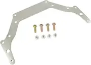 RONGSU Transmission Adapter Plate Fit for 1962-Up Chevy TH350 TH400 BOP-to Silver GM Turbo-Hydramatic Transmission 700R/4