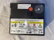 NEW MITSUBISHI OEM TIRE INFLATOR COMPRESSOR AIR PUMP MOBILE 12V - NO SEALANT