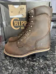 Chippewa 9" Super Dna Steel Toe Waterproof Insulated Logger Work Boot. Sz 11 EEE