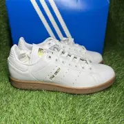 Size 7 - adidas Stan Smith Soccer Influence Pack White Leather Gum Sole