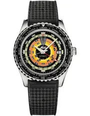 [Mido] Ocean Star Decompression Worldtimer Swiss Automatic Watch in Black