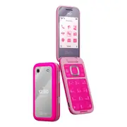 HMD Barbie 4G Feature Flip Phone (Dual Sim, Bluetooth) - Power Pink