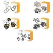Hanayama L2 Cast Huzzle Brain Teaser Puzzle - Box
