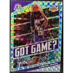 NBA 球員卡 LEBRON JAMES 2019-20 MOSAIC GOT GAME? MOSAIC 亮面