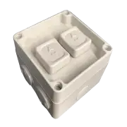WEATHER PROTECTED 2 GANG SWITCH 250V 15A IP56
