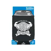 Proud To Be A Mathlete - Funny Novelty Stubby Holder With Base