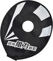 Jvjggag Badminton Racket Cover, Racquet Sleeve Bag, Protective Training Case, Oxford Cloth with Zipper, Lightweight & Portable Storage, School Practice, Parks, Travel, Sports Activities