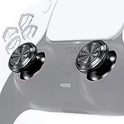 eXtremeRate Custom Dark Gray Metal Thumbsticks for PS5 Controller, Replacement Aluminum Analog Stick Joystick for PS4 Controller - Controller NOT Included