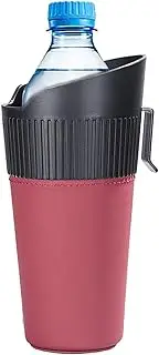 Car Trash Can,Leather Wrapping Car Trash Can Cup Holder | Vehicle Dustbin Waste Bin, Washable Multifunctional Organizers and Storage for SUV Home