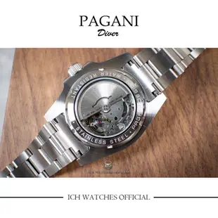 原裝進口美國Pagani Design PD-1661自動機械錶-潛水錶水鬼系列-男錶女錶手錶