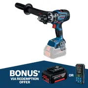 Bosch 18V Professional Brushless 150NM Hammer Drill 06019J5140 - Skin Only