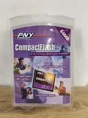 PNY 64 MB CompactFlash Flash Memory Card (P-CF064-RF) NEW