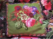 RARE Vintage Retired Kaffe Fassett Ehrman Ribbon Nosegay COMPLETED KIT