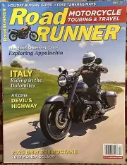 Road Runner Motorcycle Touring Travel Magazine DECEMBER 2023