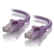 Alogic C5-02-Purple 2m Purple CAT5e network Cable Snagless Patch Category 5e Gold-plated RJ45