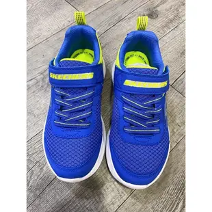 SKECHERS-405102LBLLM 現貨 預訂 中童 大童 兒童 免綁帶 魔鬼氈 慢跑鞋 休閒鞋 健走鞋 運動鞋