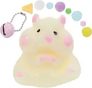 HAWILLOSCH 1Set Squeeze Mouse Cartoon Animal Elastic TPR Compact Fidget for Adults Fun Sensory Great Present for Anxiety Relief