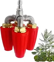 Pressure Washer Nozzle, Pressure Washer Spray Nozzle | Rotary Nozzle with Quick Connector 4 in 1 - Efficient Tips for Pressure Washer, Spray Nozzle for Bridge, Wall, Floor