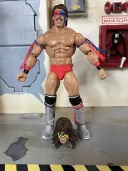 WWE Legends Series 17 Elite Collection Ultimate Warrior Action Figure Loose EUC