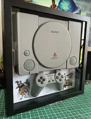 Framed Sony PlayStation LED remote controlled lights Version #2