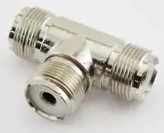 Workman TA-AF UHF Female to UHF Female TEE Coax Connector Adapter