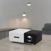 Black YG300 MINI Projector Portable Home Theater Smart TV Laser Beamer 3D Cinema