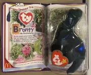 Genuine Original Ty Teenie Beanie Babies - Bronty - 2000 Ty McDonald's