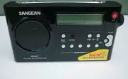 Sangean 215mm PR-D7 PRD7BK AM/FM Rechargeable Long Range Radio - Black -Warranty