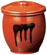 Red Star Half Jar with Lid (No. 2) T95809420