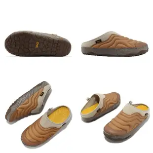 【TEVA】懶人鞋 W ReEmber Terrain Slip-On 女鞋 土黃 棕 麵包鞋 防潑水 保暖(1129582LIO)