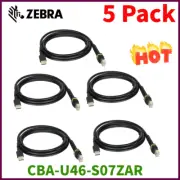 5Pack Zebra USB Data Transfer Cable CBA-U46-S07ZAR DS3608 Li3608