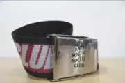 NEW Anti Social Club Assc Logo Gacha Belt A900100350A