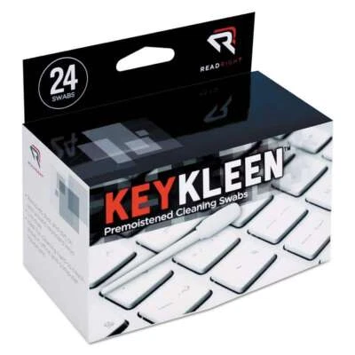 Read Right KeyKleen Premoistened Cleaning Swabs, 24/Box