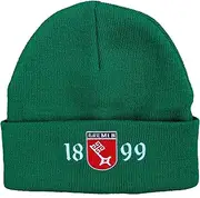 [Generisch] Bremen Beanie Hat (Green, Embroidered), Green, White, Red, 59