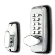 Waterproof digital lock for doors with combination and built-in lock