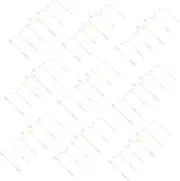 60pcs DIY Construction Sand Table Materials Yard Lights Sturdy and Attractive Mini Model Lamps for Decorative Use