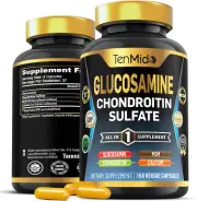 Glucosamine Chondroitin MSM Supplement for Men and Women - 4In1 Formula - Joint
