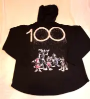 XXL 2XL Disney 100 Black Snow Globe Spirit Jersey w/ Hood Cast Member Exclusive