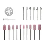 42Pcs Carborundum Diamond Cutting Grinding Burr Kit For Dremel Rotary Tool