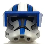 Lego New White Minifigure Headgear Helmet SW Clone Trooper w/ Visor Part