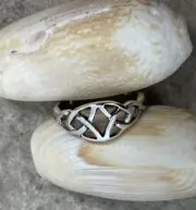Sterling Silver Celtic Toe Ring, Irish Jewelry, Gift For Daughter, Midi Ring