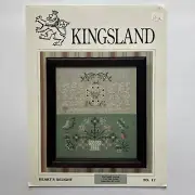 Kingsland Heart's Delight No. 17 Counted Cross Stitch Pattern Leaflet Only 1993