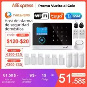 LOT 433MHz Wireless WIFI Security Alarm Smart Alarm System With Motion Sensor