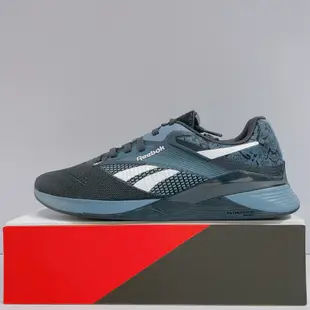 Reebok NANO X4 男生 藍色 穩定 健身 運動 訓練鞋 100074302