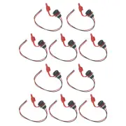 10Pcs USB Type C Connector 2 Pin Waterproof Charging Jack Port With Nut Lock C