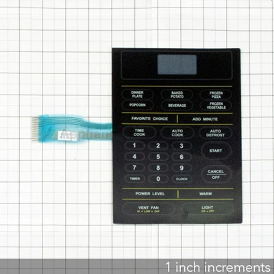 Magic Chef 3518572110 Switch Membrane