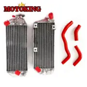 Racing Radiator+Red Hose for 2000-2022 SUZUKI DRZ400S DRZ400SM 2017 2015 2002 03