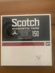 Scotch 150 Magnetic Tape, 7", 1/4 inch x 1800 feet, New