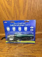 Plaid 2-n-1 Craft Tool Wood Burner Stencil Cutter 30725 Hobby Crafting Wooden
